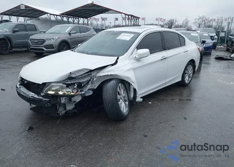 2014 Honda Accord Ex-L V-6 from USA, damaged, VIN 1HGCR3F85EA022564